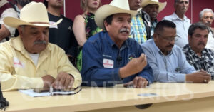 Baltazar Valdés, líder de Campesinos Unidos en Sinaloa y parte del Frente Nacional por el Rescate del Campo Mexicano.